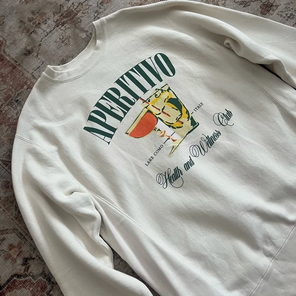 Aperitivo print Crewneck Sweater - Picture 3 of 6
